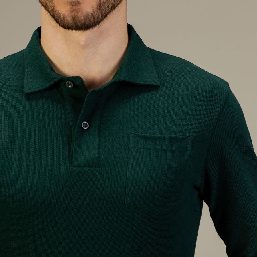 Emerald Green Polo Shirt Tailor Store