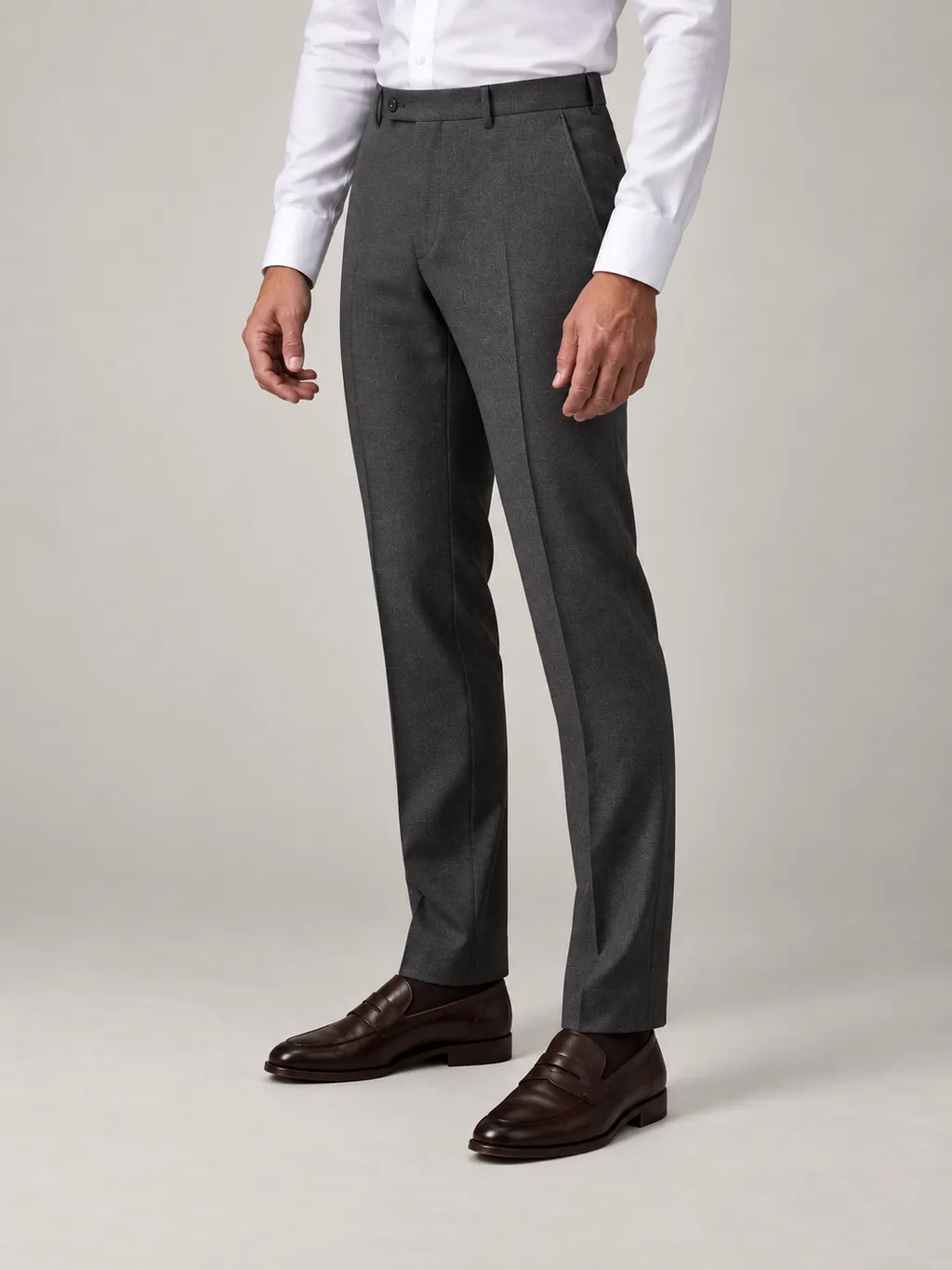 Charcoal suit pants