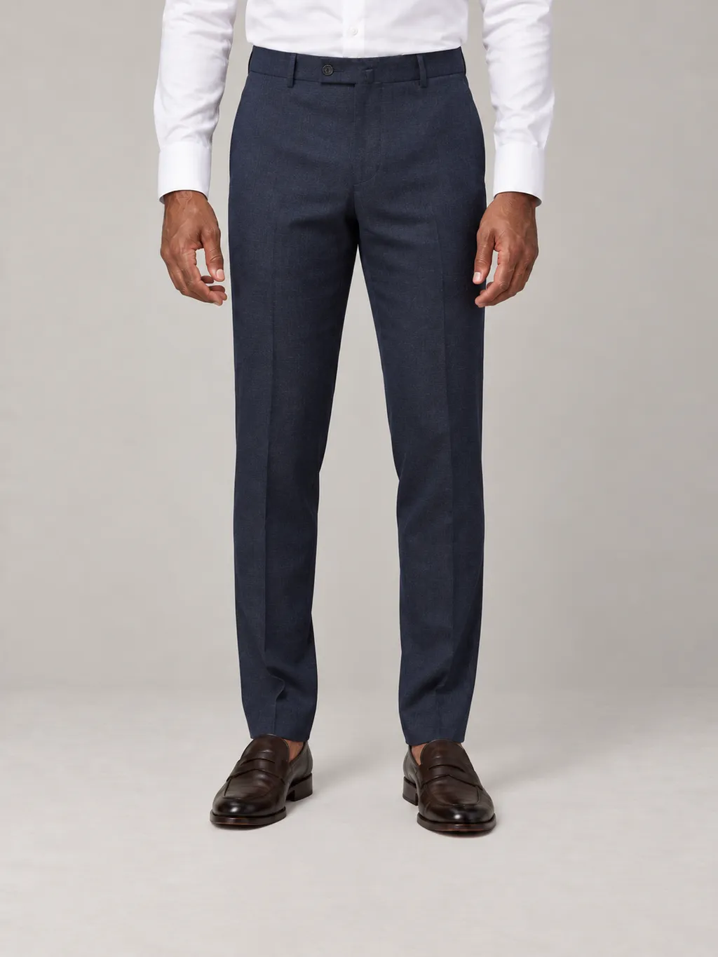 Dark navy suit pants