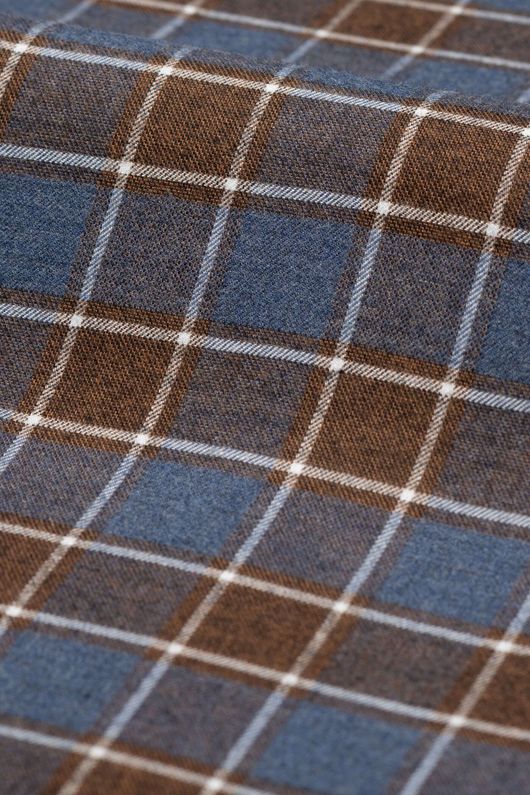 Dorchester, brown and blue