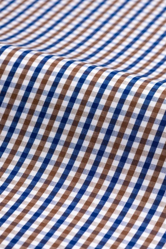 Brighton, brown and navy