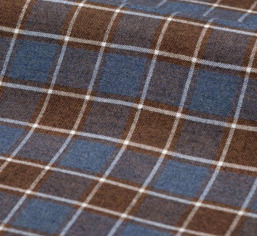 Dorchester, brown and blue