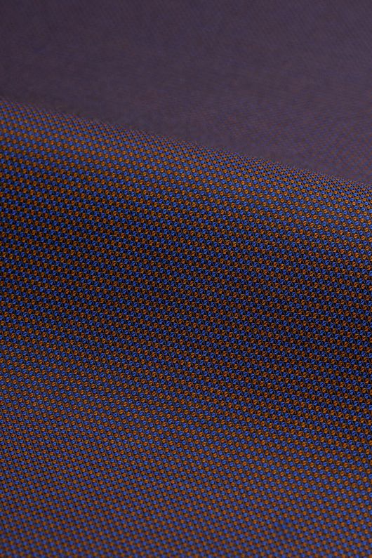Burlington, blue and brown