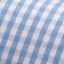 Chemise business à carreaux en bleu clair