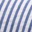 Mid blue striped seersucker resort shirt