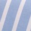 Camicia in popeline di cotone a righe blu