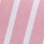 Camicia su misura in popeline di cotone rosa a righe con tessitura morbida