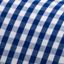 Chemise business &agrave; carreaux en bleu fonc&eacute;