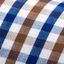 Brown Checked Business Shirt