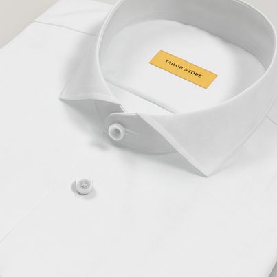 slim fit dress slacks Men's White Marcella Bib Front Classic Fit Formal Dress Shirt With Double  Cuffs
