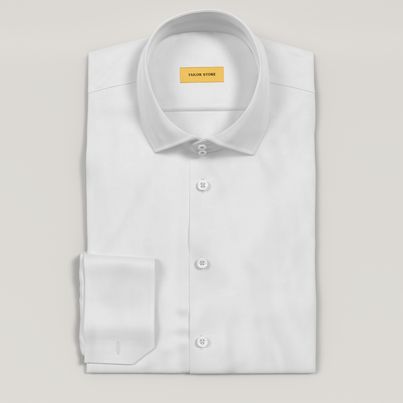 Classic formal white dress shirt | Tailor Store
