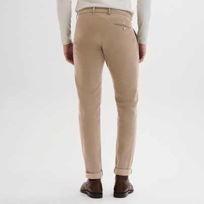 Khaki stretch chinos