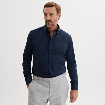 Chemise bleu clair avec stretch Tailor Store