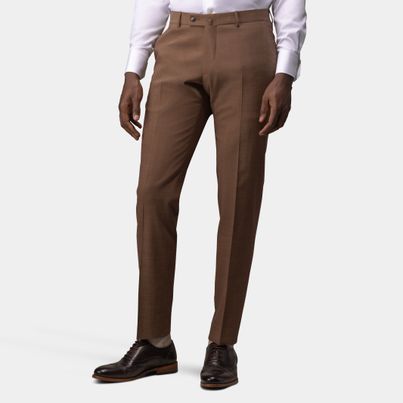 Dark gray stretch suit pants | Tailor Store®