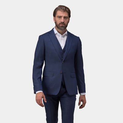 Navy two-piece suit | Tailor Store®
