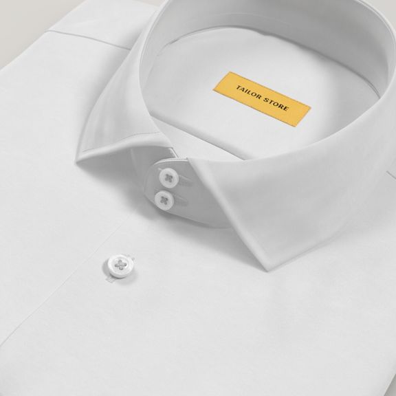 Classic formal white dress shirt | Tailor Store®