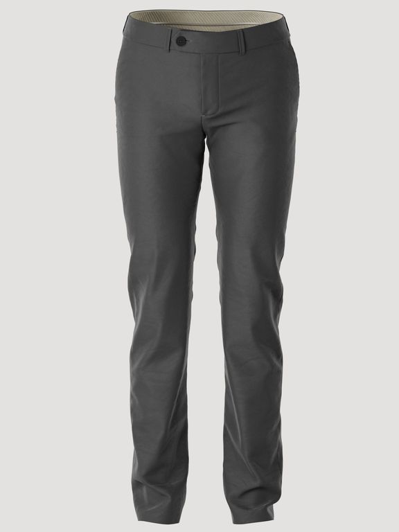 Custom-Made Charcoal Twill Chinos | Tailor Store®