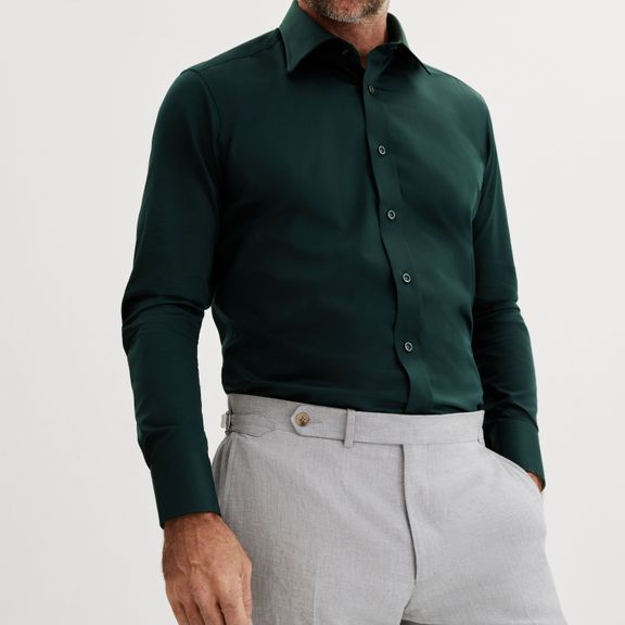 Deep cheap green shirt