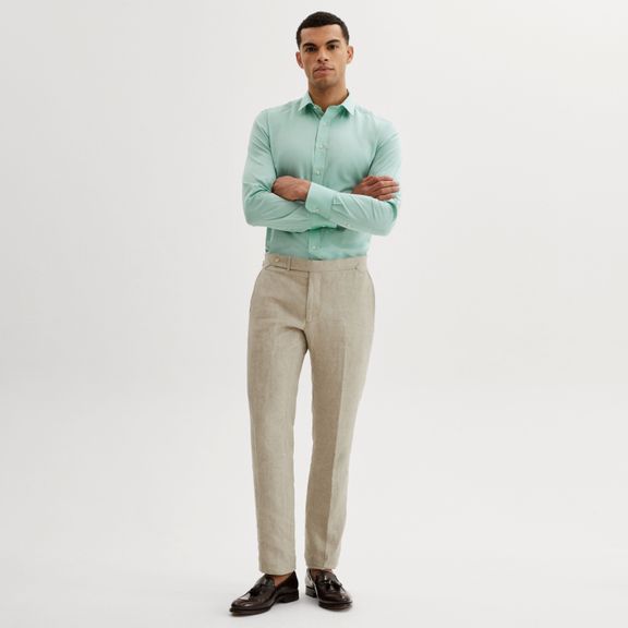 Light green dress shirt