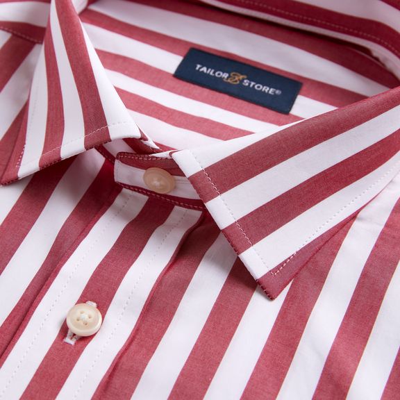 Red clearance striped shirt