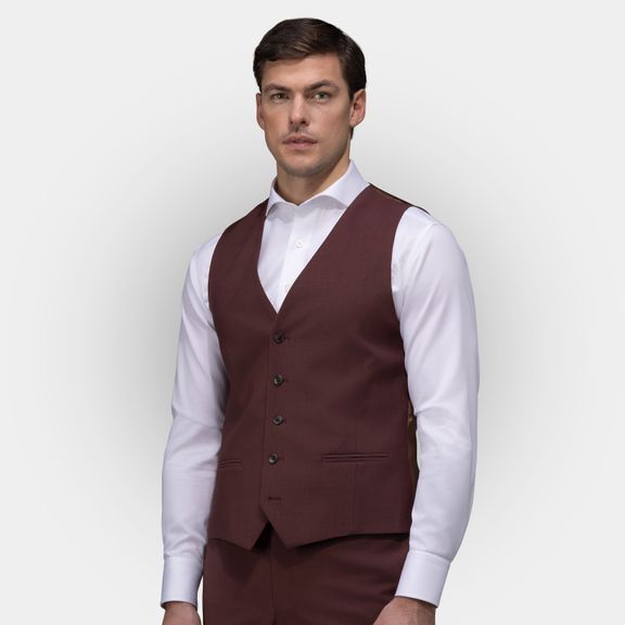 Navy suit burgundy clearance waistcoat