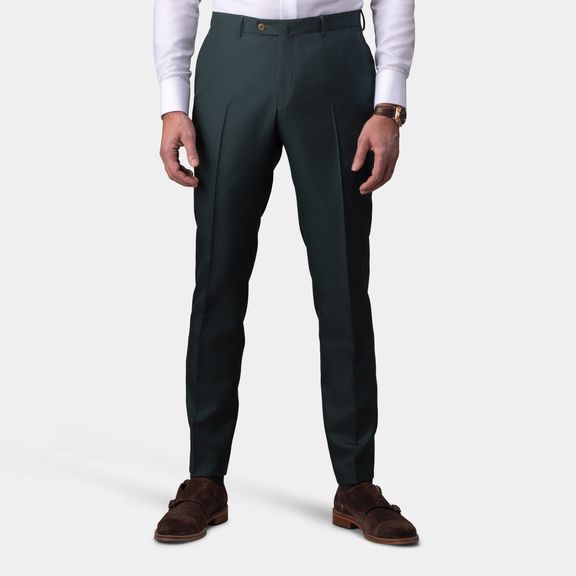 Dark green best sale dress pants