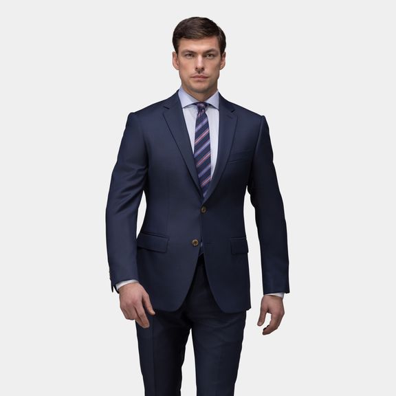 Navy suit jacket