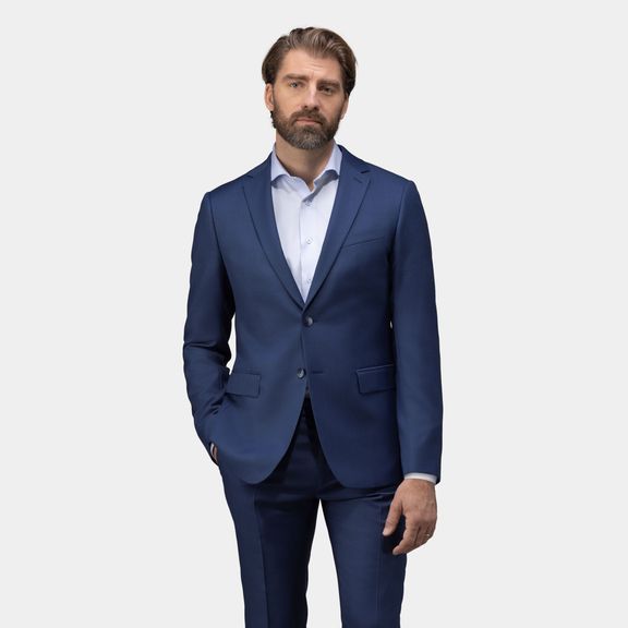 Dark blue suit jacket