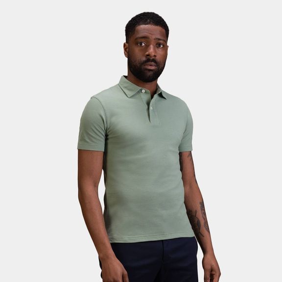 Khaki green outlet polo