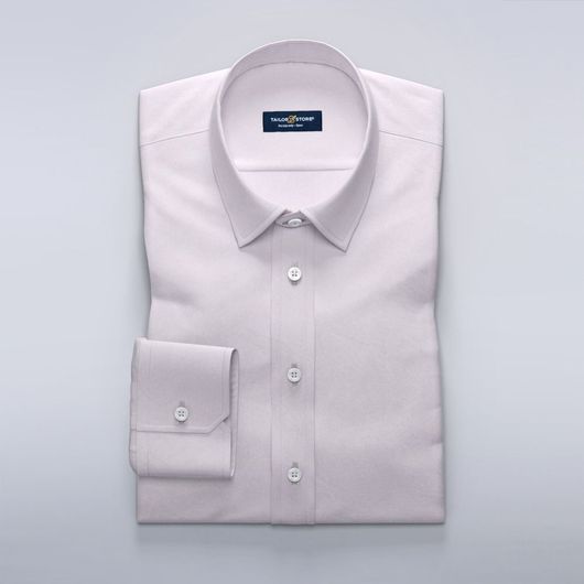Women's business dress shirt in pink satin<br>