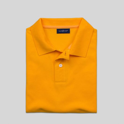 Radiant yellow polo shirt