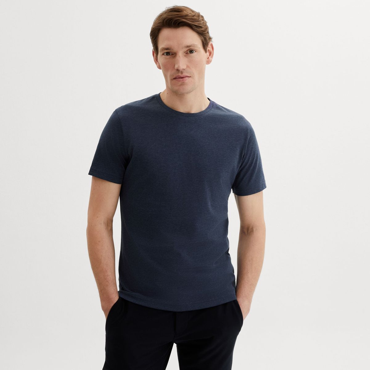 Indigo melange t-shirt