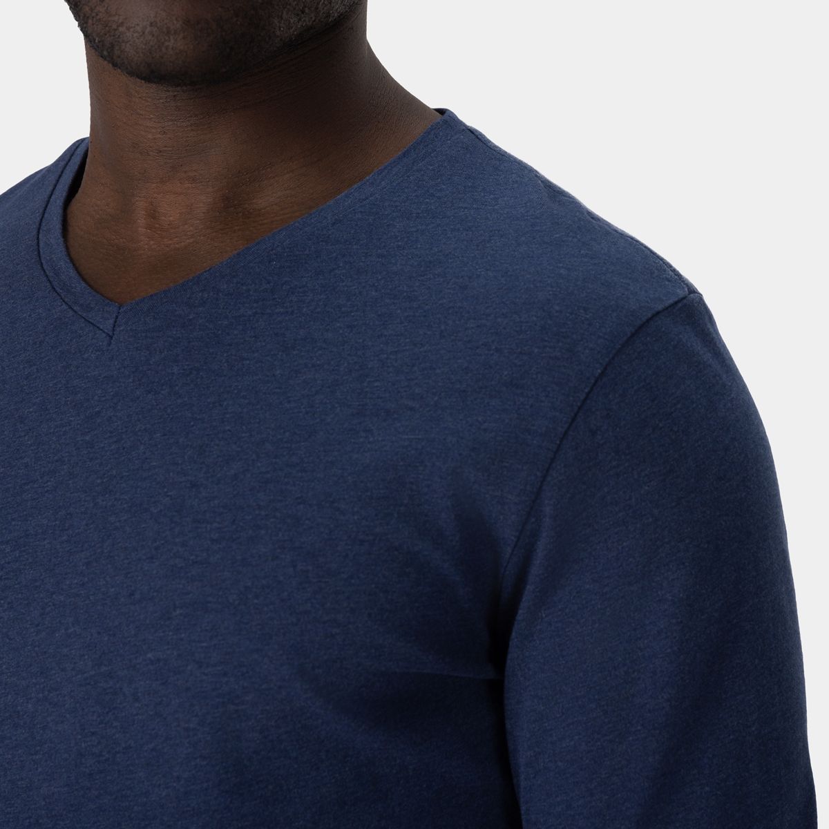 Indigo melange t-shirt