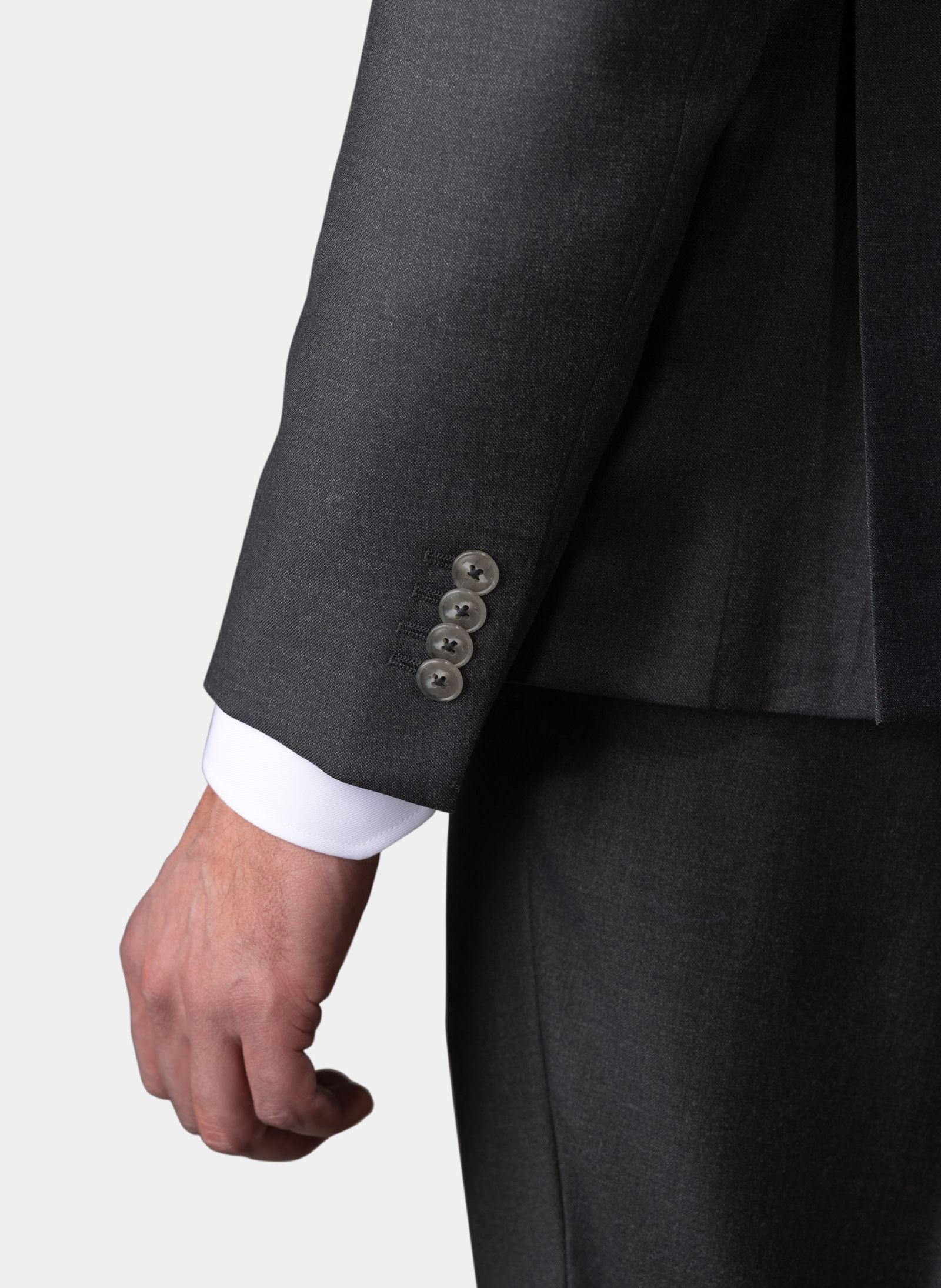 Charcoal suit jacket Tailor Store®