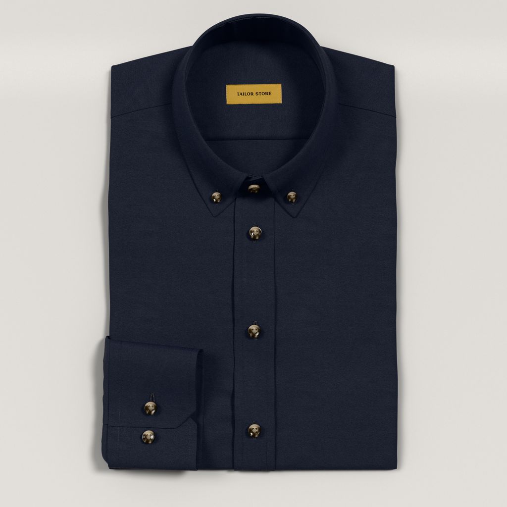 Navy Oxford Shirt