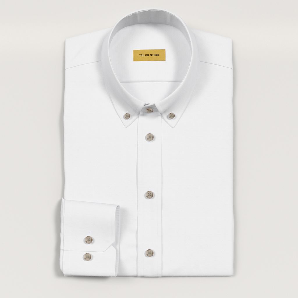 Chemise blanche Oxford