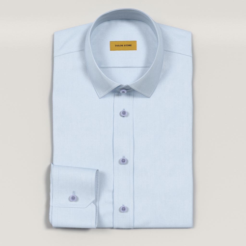 Hellblaues Business-Hemd