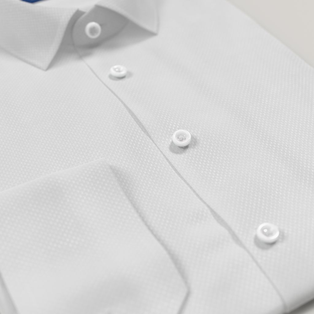 Chemise de luxe business en blanc