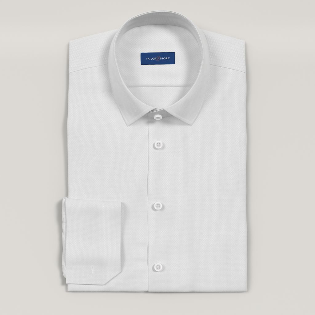White luxurious business shirt