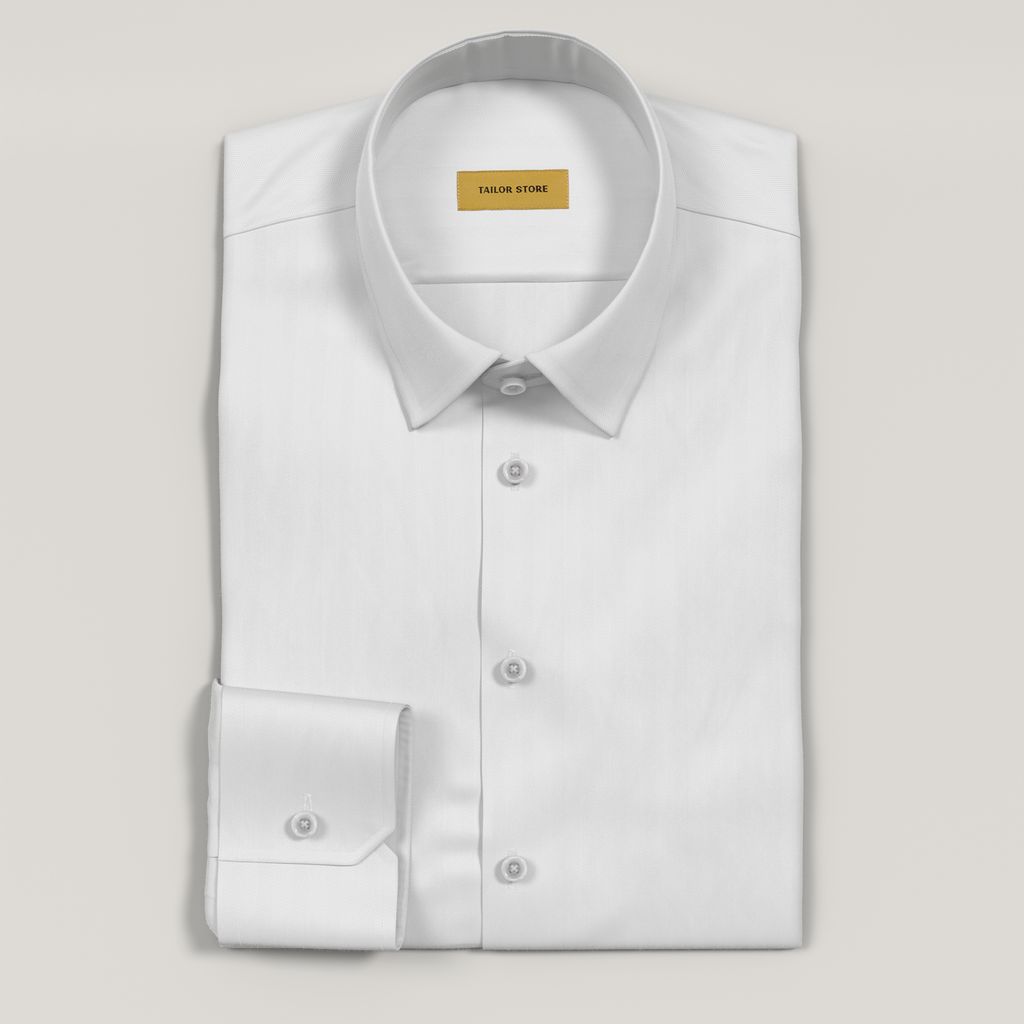 White luxurious business shirt