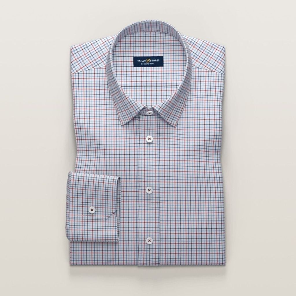 Red Checked Shirt | Tailor Store®