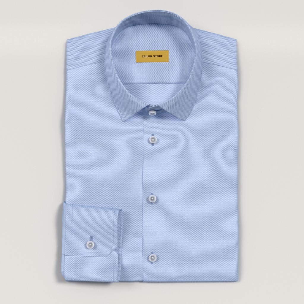 Chemise business bleu clair