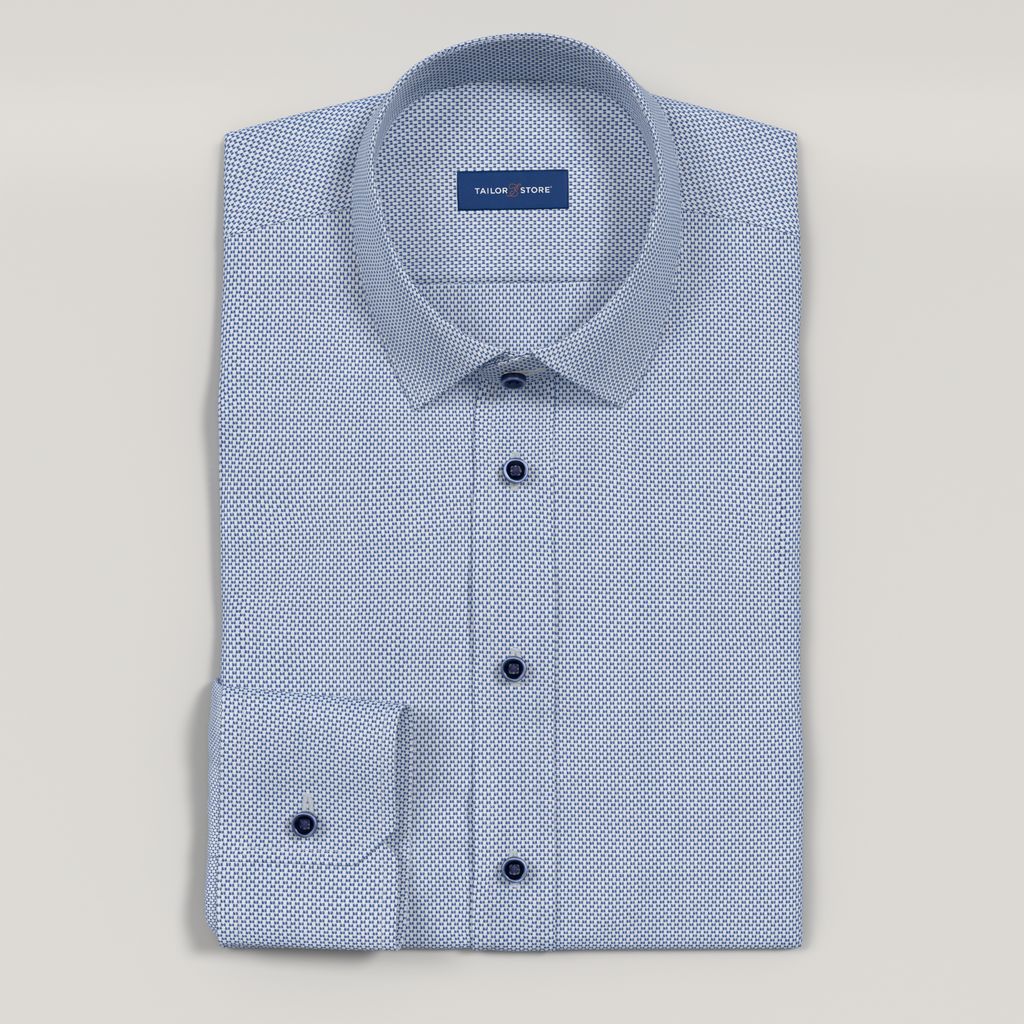 Dunkelblaues Business-Hemd