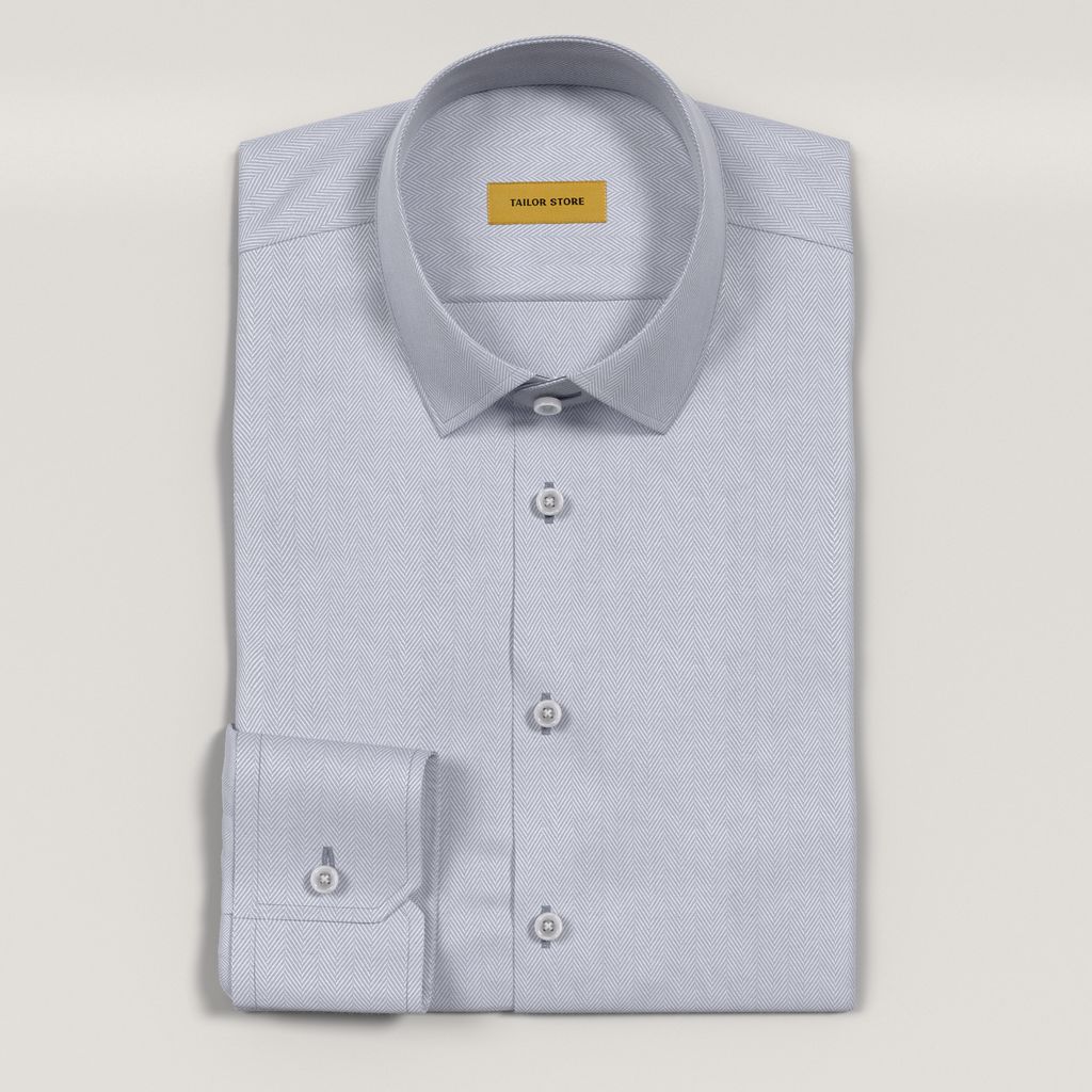 Chemise business grise
