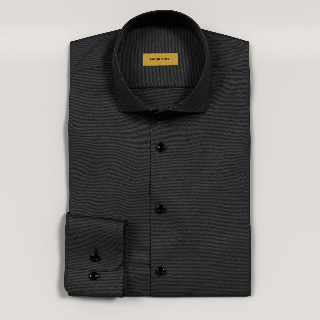 Black business shirt