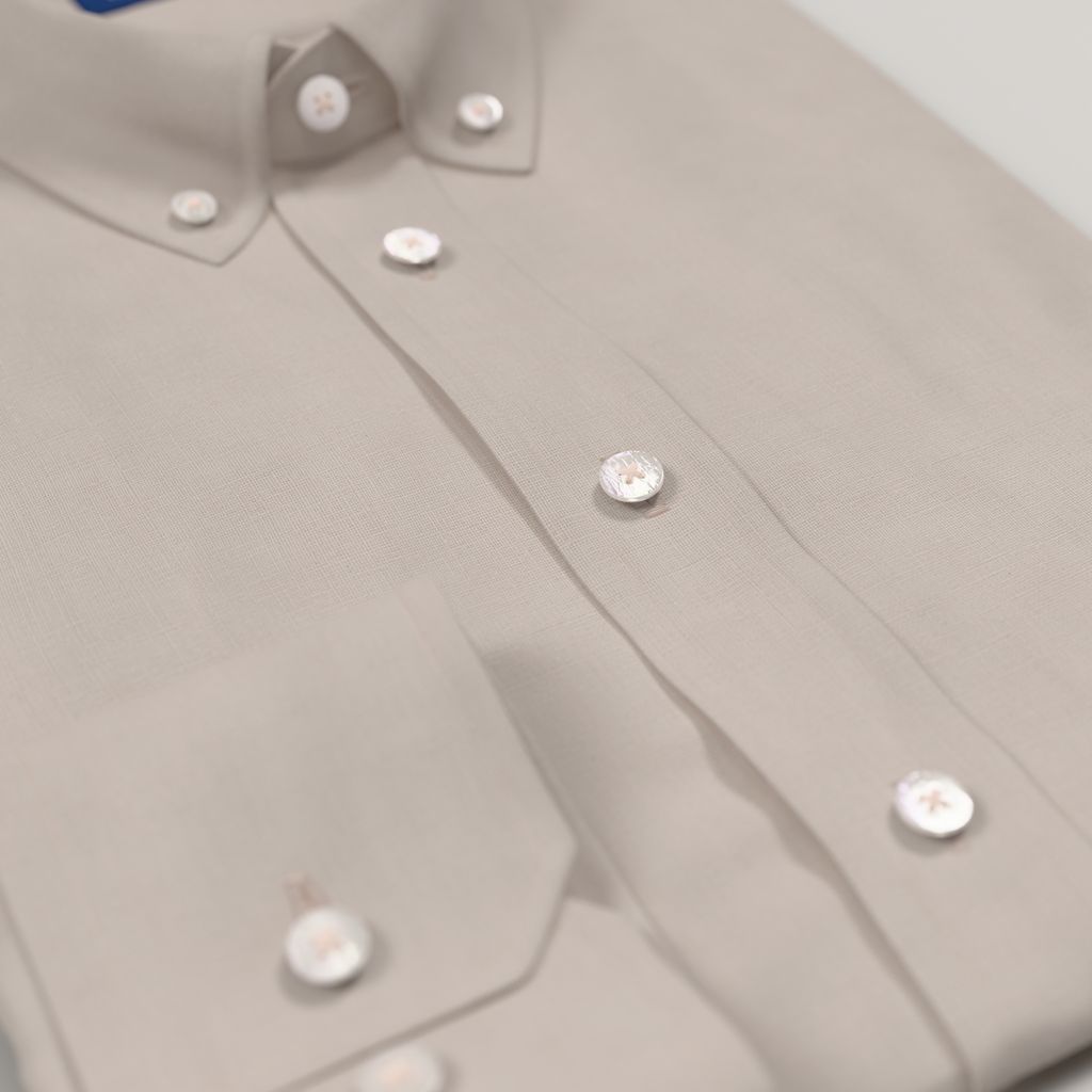 Ivory linen shirt