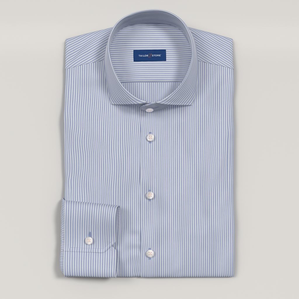 Striped business shirt 