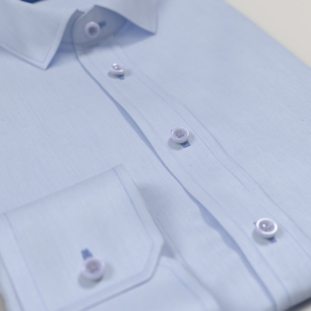 Light blue business shirt 