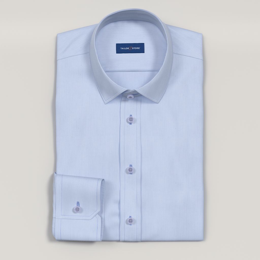 Hellblaues Business-Hemd 