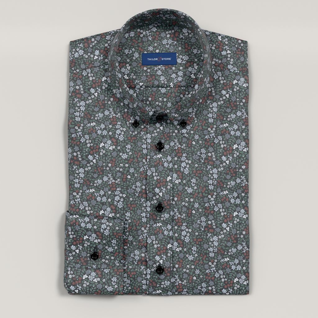 Floral business shirt